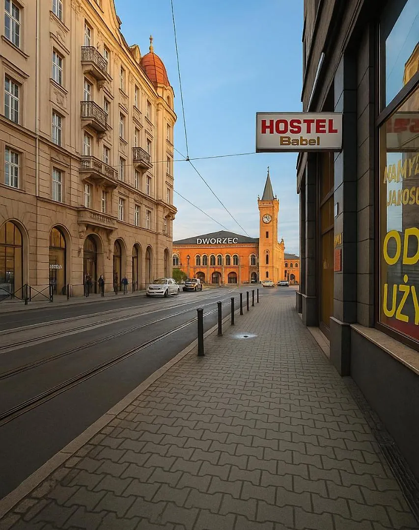 Babel Hostel, Dworzec Pkp, Rynek Vratislav Polsko
